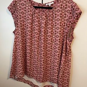 DR2 by Daniel Rainn Camila Cap Sleeve Top size XL